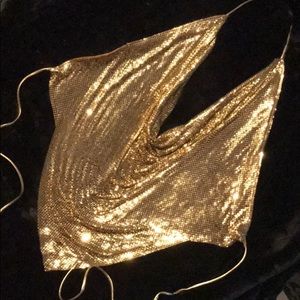 Whiting&Davis/ Halter top